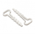 Дюбель-хомут d6х14мм для плоского кабеля белый (уп.100шт) PROxima EKF plc-cd1-6x14w - smartlife-ural.ru – Екатеринбург