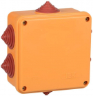 Коробка распаячная огнестойкая ПС 100х100х50 6P 6кв.мм IP55 6 вводов IEK UKF30-100-100-050-6-6-09 - smartlife-ural.ru – Екатеринбург