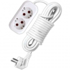 Удлинитель 2х2м с заземл. 10А IP20 ПВС 3х0.75 UNIVersal 553-02 - smartlife-ural.ru – Екатеринбург