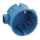 Коробка установочная КУТС 68х45мм для твердых стен саморез. стыковочные узлы IP20 син. Эра Б0039186 - smartlife-ural.ru – Екатеринбург