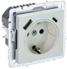 Розетка BRITE РЮш11-1-БрЖ 16А с USB A+C 18Вт с заземл. защ. шторки механизм жемчуж. IEK BR-R14-16-U22-018-K36 - smartlife-ural.ru – Екатеринбург