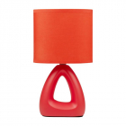 Светильник настольный JH2-01-og E14 IP20 170х100х300мм керамика; ткань; PVC-пластик оранж. JazzWay 5062290 - smartlife-ural.ru – Екатеринбург