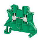 Клемма проходная винтовой зажим 2 точки подключения 4кв.мм зел. DKC TUR-4R-GN - smartlife-ural.ru – Екатеринбург