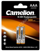 Аккумулятор AAA/R03 800мА.ч NI-MN BP-2 металлик (блист.2шт) Camelion 3674 - Интернет-магазин СМАРТЛАЙФ