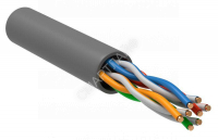 Кабель витая пара U/UTP кат.5 4х2х24AWG solid CCA PVC сер. (м) GENERICA BC1-C504-111-305-G - Интернет-магазин СМАРТЛАЙФ