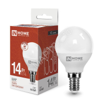 Лампа светодиодная LED-ШАР-VC 14Вт 230В E14 4000К 1330лм IN HOME 4690612047843 - smartlife-ural.ru – Екатеринбург