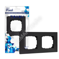 Рамка 2-м Pixel универс. карбон TOKOV ELECTRIC TKE-PX-RM2-C14 - smartlife-ural.ru – Екатеринбург