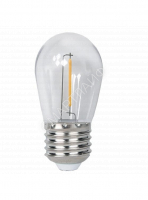 Лампа светодиодная филаментная PLED-ECO-S14 1Вт 2700К тепл. бел. CLEAR E27 для Белт-лайт Pro JazzWay 5040625 - smartlife-ural.ru – Екатеринбург