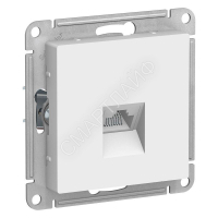 Розетка компьютерная 1-м AtlasDesign RJ45 кат.5E механизм бел. SE ATN000183 - smartlife-ural.ru – Екатеринбург