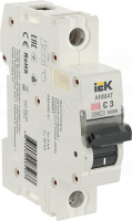 Выключатель автоматический модульный 1п C 3А M06N ARMAT IEK AR-M06N-1-C003 - smartlife-ural.ru – Екатеринбург