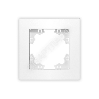 Рамка 1-м Афина бел. Universal A0053 - smartlife-ural.ru – Екатеринбург