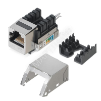 Вставка Keystone Jack RJ45 кат.5E экранир. WR-KJ-RJ45-C5E-SH-90 90град. заделка тип 110 WRline 505213 - Интернет-магазин СМАРТЛАЙФ