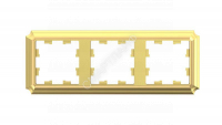 Рамка 3-м AtlasDesign Antique универс. зол. SE ATN101603 - smartlife-ural.ru – Екатеринбург