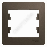 Рамка 1-м Glossa шоколад SE GSL000801 - smartlife-ural.ru – Екатеринбург