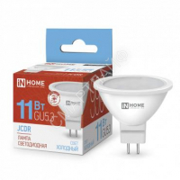 Лампа светодиодная LED-JCDR-VC 11Вт рефлектор 6500К холод. бел. GU5.3 990лм 230В IN HOME 4690612024745 - smartlife-ural.ru – Екатеринбург