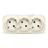 Розетка 3-м ОП 16А IP20 с заземл. сл. кость IONICH 1429 - smartlife-ural.ru – Екатеринбург