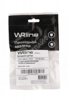 Адаптер проходной RJ45-RJ45 (8P8C) кат.5E экранир. WR-CA-8P8C-C5E-SH WRline 505224 - Интернет-магазин СМАРТЛАЙФ