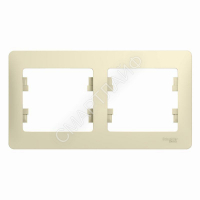 Рамка 2-м Glossa горизонт. беж. SE GSL000202 - smartlife-ural.ru – Екатеринбург