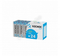 Элемент питания алкалиновый AAA/LR03 пластик. бокс (уп.24шт) КОСМОС KOCLR03_24BOX - smartlife-ural.ru – Екатеринбург