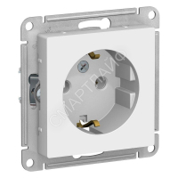 Розетка 1-м СП AtlasDesign 16А IP20 с заземл. механизм бел. SE ATN000143 - smartlife-ural.ru – Екатеринбург