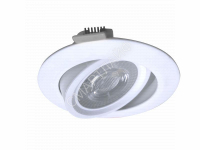 Светильник светодиодный Downlight RR 7Вт 180-265В 4000К кругл. поворотн. панель бел. КОСМОС KDownRR7W4000K - smartlife-ural.ru – Екатеринбург