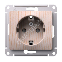Розетка Glossa 16А заземл. защ. шторки механизм сосна SE GSL001545 - smartlife-ural.ru – Екатеринбург