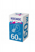 Лампа накаливания Шар 60Вт E27 прозр. Космос LKsmSSpCL60E27v2 - Интернет-магазин СМАРТЛАЙФ