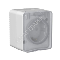 Розетка 1-м ОП AtlasDesign PROFI 16А IP54 250В заземл. защ. шторки сер. SE ATN543045 - smartlife-ural.ru – Екатеринбург