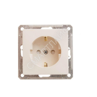 Розетка 1-м СП W59 16А IP20 с заземл. защ. шторки механизм сл. кость SE RS16-152-2-86 - smartlife-ural.ru – Екатеринбург