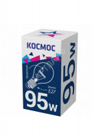 Лампа накаливания 95Вт A50/A55 прозрачная E27 230В КОСМОС LKsmSt55CL95E27v2 - smartlife-ural.ru – Екатеринбург