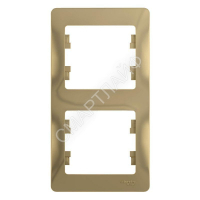 Рамка 2-м Glossa вертикал. титан SE GSL000406 - smartlife-ural.ru – Екатеринбург