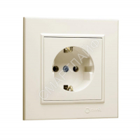 Розетка 1-м СП Karea 16А IP20 с/з крем. Makel 56010028 - smartlife-ural.ru – Екатеринбург