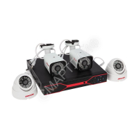 Комплект видеонаблюдения 2 наружные и 2 внутренние камеры AHD/2.0 Full HD Rexant 45-0522 - Интернет-магазин СМАРТЛАЙФ