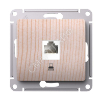 Розетка компьютерная Glossa RJ45 кат.5Е механизм сосна SE GSL001581K - smartlife-ural.ru – Екатеринбург