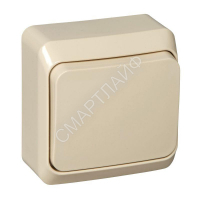 Переключатель проходной 1-кл. ОП Этюд 10А IP20 крем. SE BA10-004K - smartlife-ural.ru – Екатеринбург