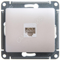 Розетка компьютерная 1-м Glossa RJ45 кат.5E механизм перламутр. SE GSL000681K - smartlife-ural.ru – Екатеринбург