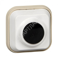 Выключатель кнопочный 0.4А 250В для электрозвонка DIY SE A1-04-011-I - Интернет-магазин СМАРТЛАЙФ