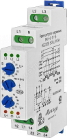 Реле контроля напряжения 3ф РКН-3-15-15 УХЛ4 AC 230В/AC 400В 4-х проводная схема включения задержка срабатывания 0.1...10с ток контактов исполнит. реле 8А 2п Меандр A8302-16933945 - smartlife-ural.ru – Екатеринбург