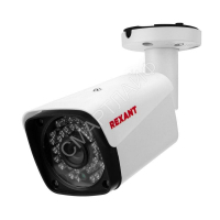 Камера цилиндрическая уличная AHD 5.0 Мп 2592х1944 объектив 3.6мм ИК до 30м Rexant 45-0140 - Интернет-магазин СМАРТЛАЙФ