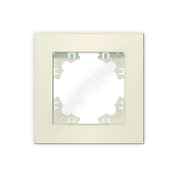 Рамка 1-м Афина сл. кость (ivory) Universal A0053-I - smartlife-ural.ru – Екатеринбург