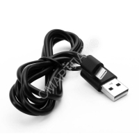 Кабель USB-Lightning 2А 1м зарядка + передача данных черн. (пакет) ERGOLUX 15092 - Интернет-магазин СМАРТЛАЙФ