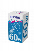 Лампа накаливания 60Вт A50/A55 прозрачная E27 230В КОСМОС LKsmSt55CL60E27v2 - smartlife-ural.ru – Екатеринбург