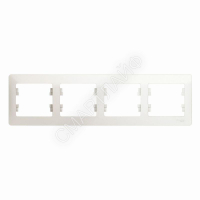 Рамка 4-м Glossa горизонт. перламутр SE GSL000604 - smartlife-ural.ru – Екатеринбург