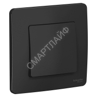 Переключатель проходной 1-кл. СП Blanca 10А IP20 (сх. 6) 250В антрацит SE BLNVS010606 - smartlife-ural.ru – Екатеринбург