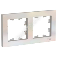 Рамка 2-м AtlasDesign универс. жемчуж. SE ATN000402 - smartlife-ural.ru – Екатеринбург