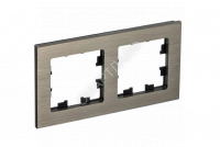 Рамка 2-м AtlasDesign Nature метал. латунь SE ATN312202 - smartlife-ural.ru – Екатеринбург