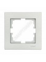 Рамка 1-местн. горизонт. VESNA платина LEZARD 742-3500-146 - smartlife-ural.ru – Екатеринбург