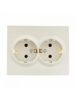 Розетка 2-м СП VESNA с заземл. ПБТ кремов. LEZARD 742-0300-127B - smartlife-ural.ru – Екатеринбург