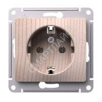 Розетка Glossa 16А с заземл. механизм сосна SE GSL001543 - smartlife-ural.ru – Екатеринбург