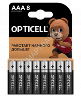 Элемент питания алкалиновый AAA/LR03 (блист. 8шт) Basic Opticell 5051009 - smartlife-ural.ru – Екатеринбург